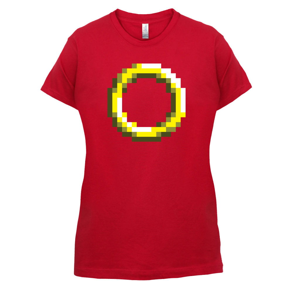 Retro Pixel Ring T Shirt