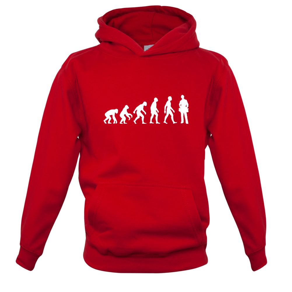 Evolution Of Man Electrician Kids T Shirt