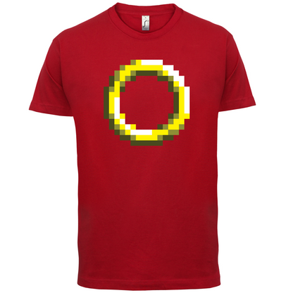 Retro Pixel Ring T Shirt