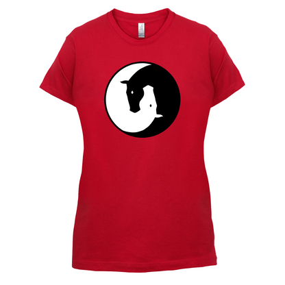 Yin Yang Horses T Shirt