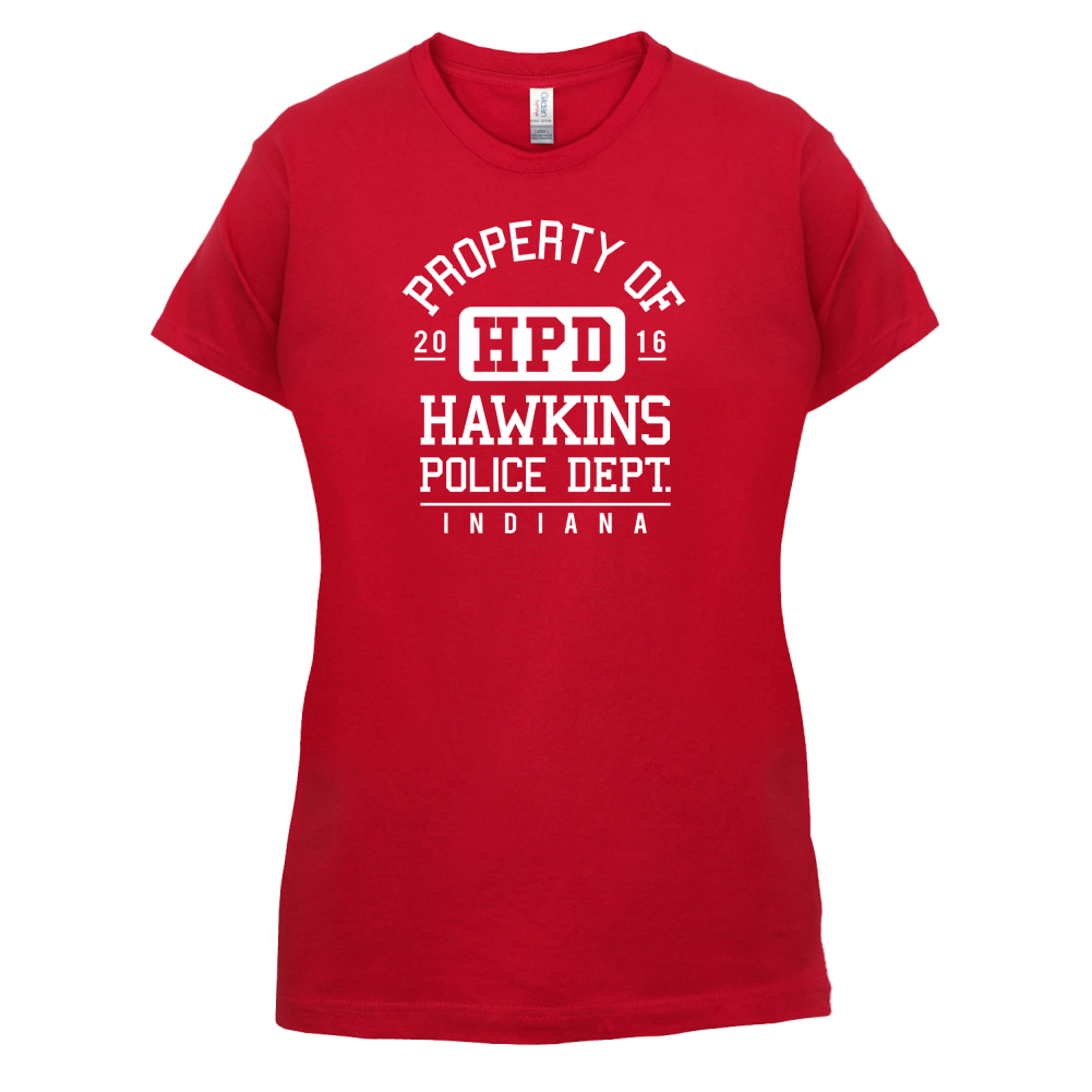 Hawkins Indiana Police Dept T Shirt