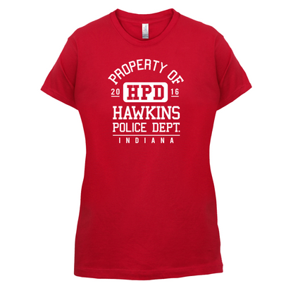 Hawkins Indiana Police Dept T Shirt