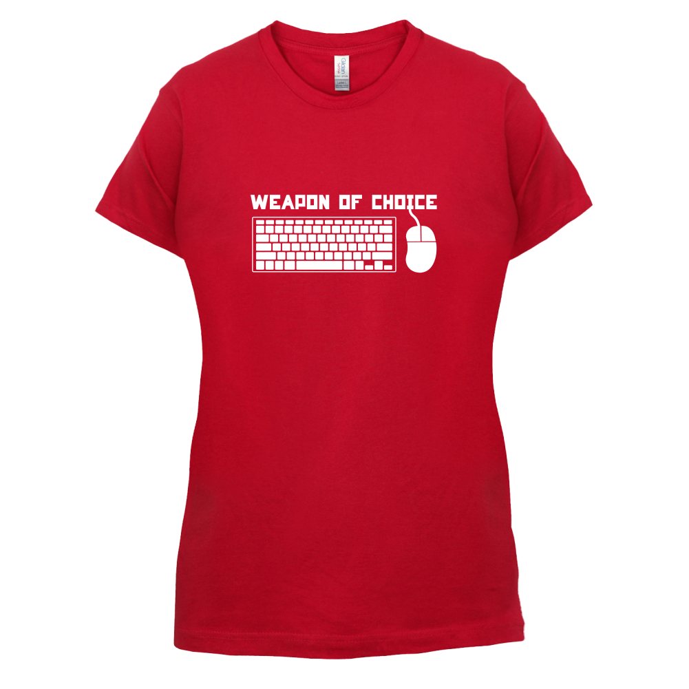 Weapon Of Choice PC T Shirt