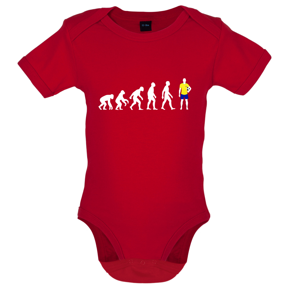 Evolution of Man - Brazil Baby T Shirt