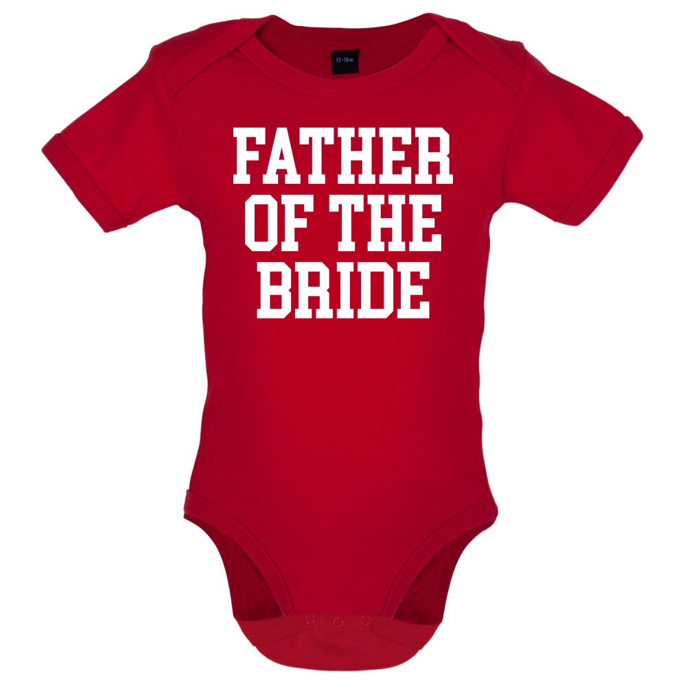 Father Of The Bride Baby T Shirt