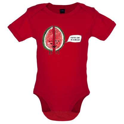 One In A Water Melon Baby T Shirt