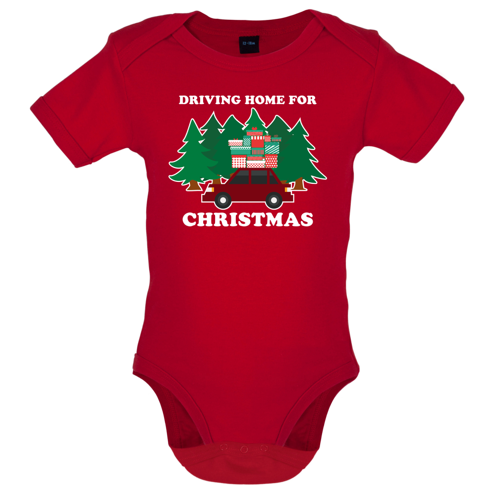 Driving Home For Christmas Baby T Shirt