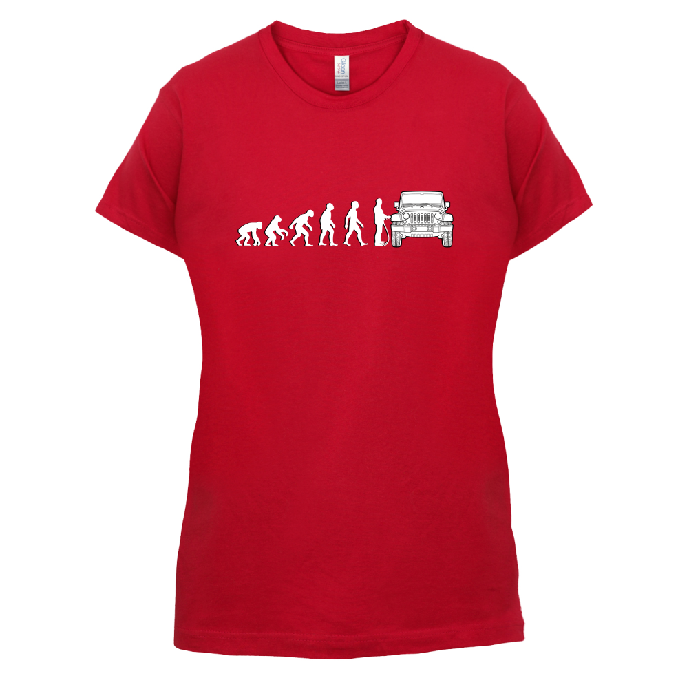 Evolution of Man JK Driver T Shirt