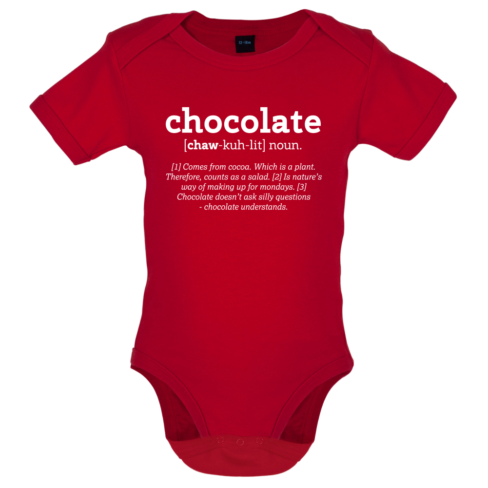 Definition Chocolate Baby T Shirt