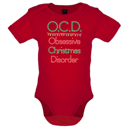 Obsessive Christmas Disorder Baby T Shirt