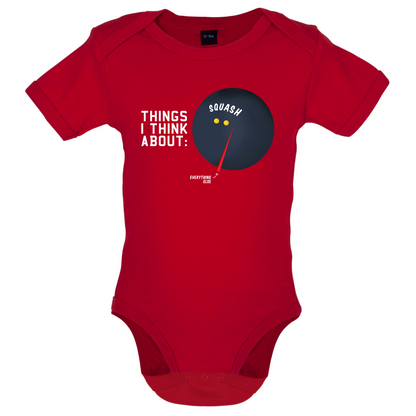 I Thiink About Squash Baby T Shirt