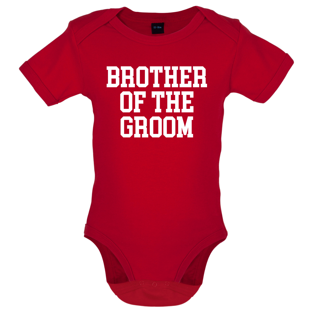 Brother Of The Groom Baby T Shirt