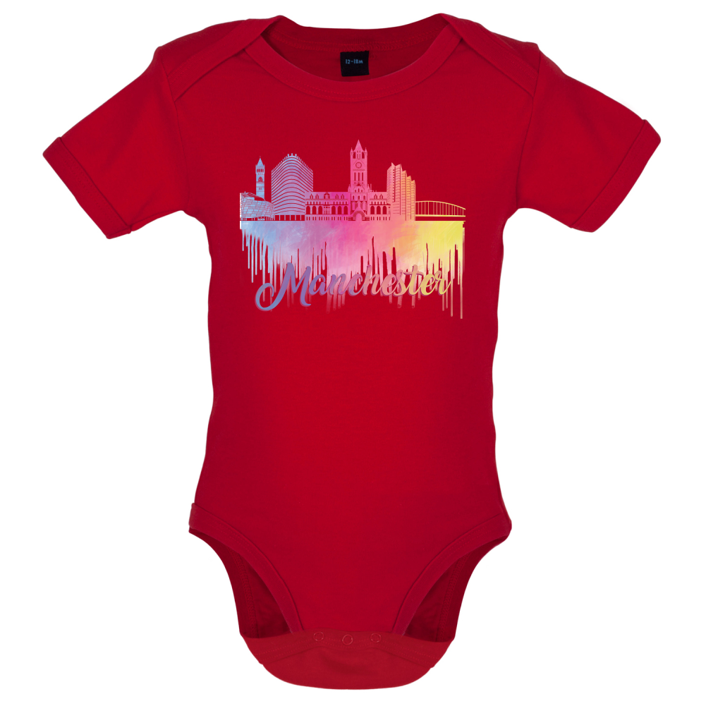 Manchester Silhouette  Baby T Shirt