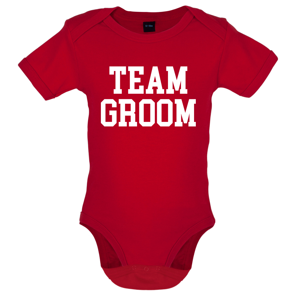 Team Groom  Baby T Shirt