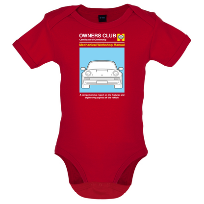 Car Owners Manual 930 Turbo Baby T Shirt