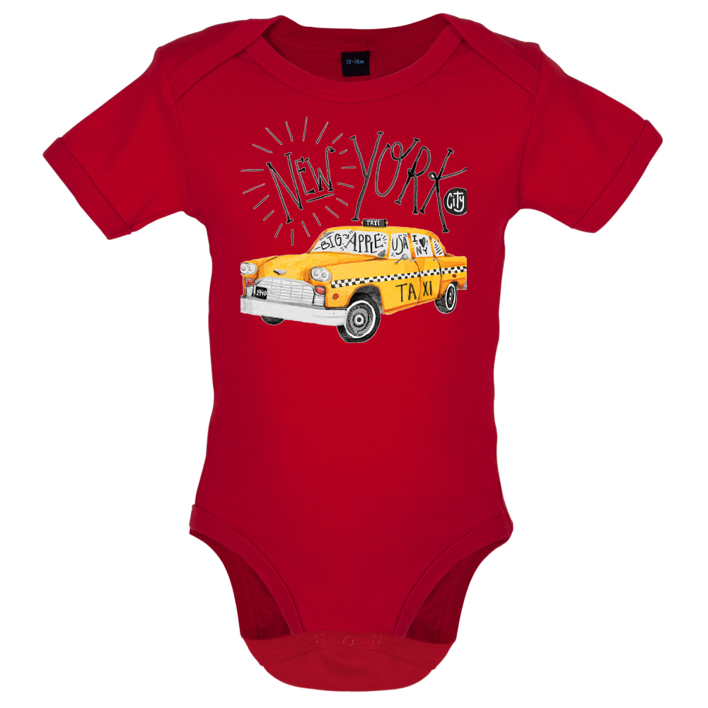 Yellow Taxi NYC Baby T Shirt