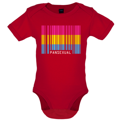 LGBT Barcode Flags - Pan Sexual Baby T Shirt