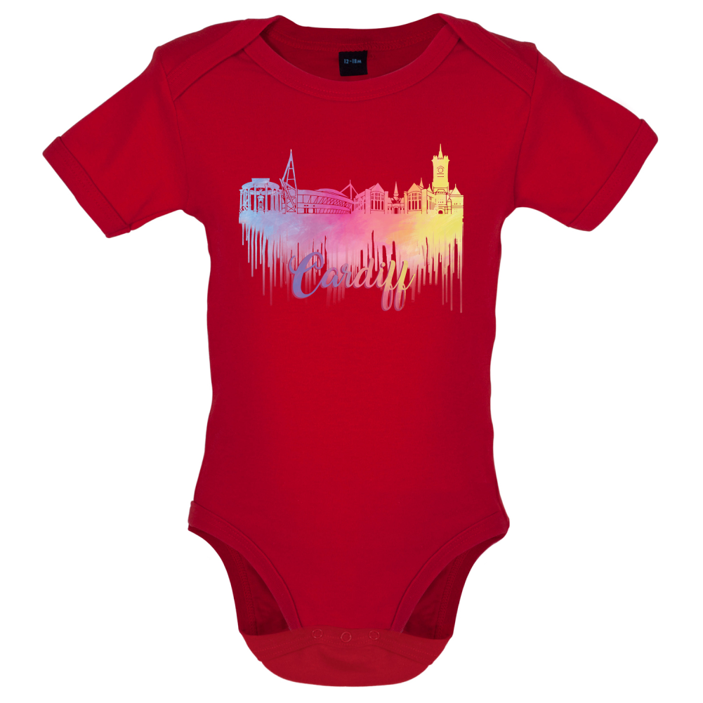 Cardiff Silhouette  Baby T Shirt