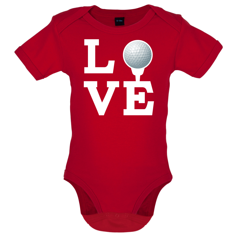 Love Golf Baby T Shirt