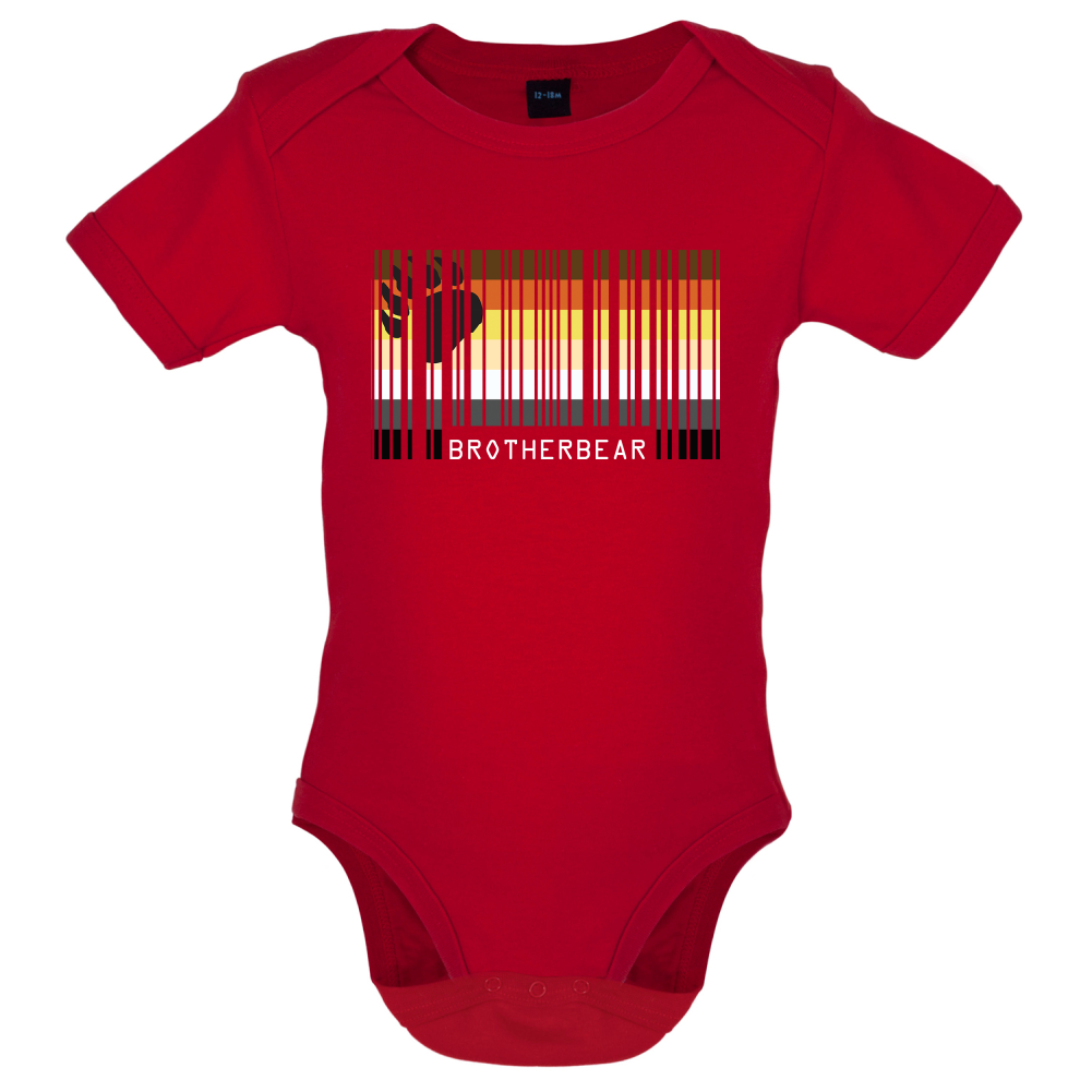 LGBT Barcode Flags - Brother Bear Baby T Shirt