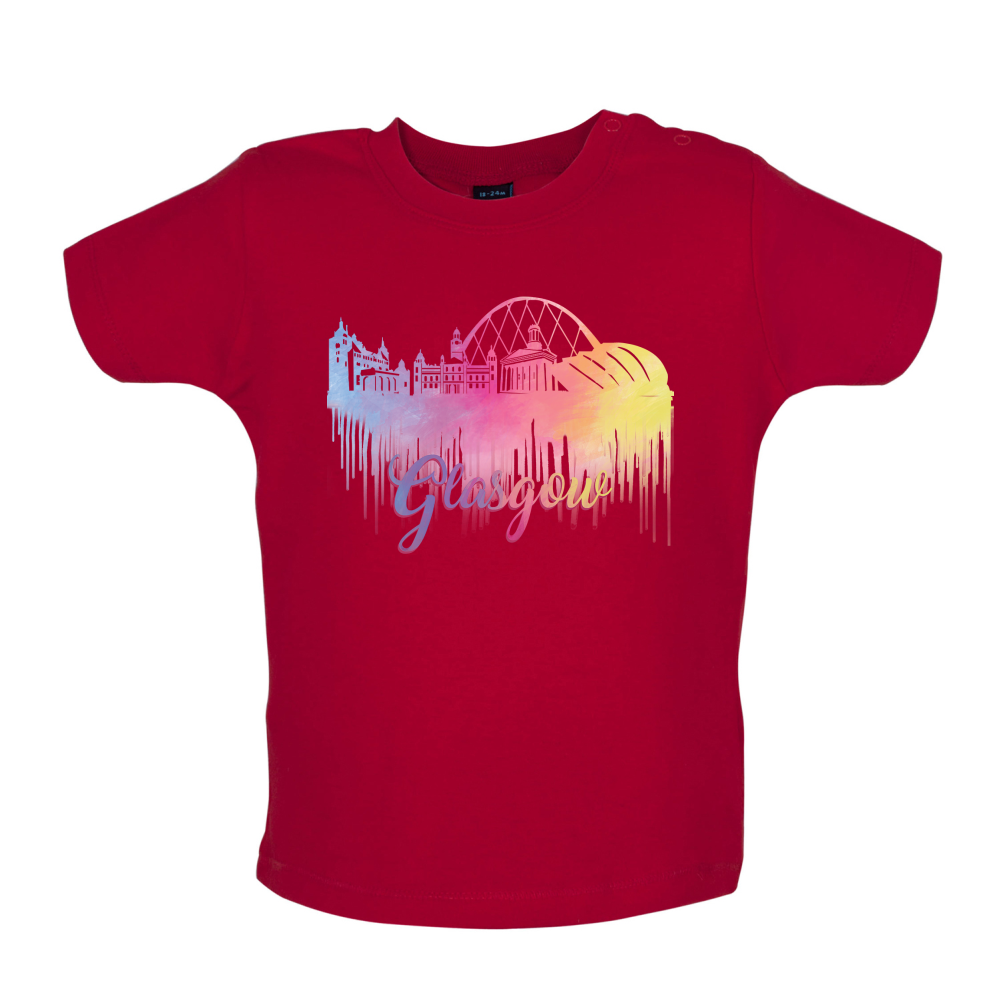 Glasgow Silhouette  Baby T Shirt