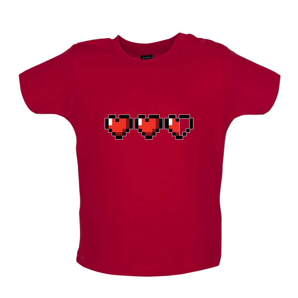 Zelda Hearts Baby T Shirt