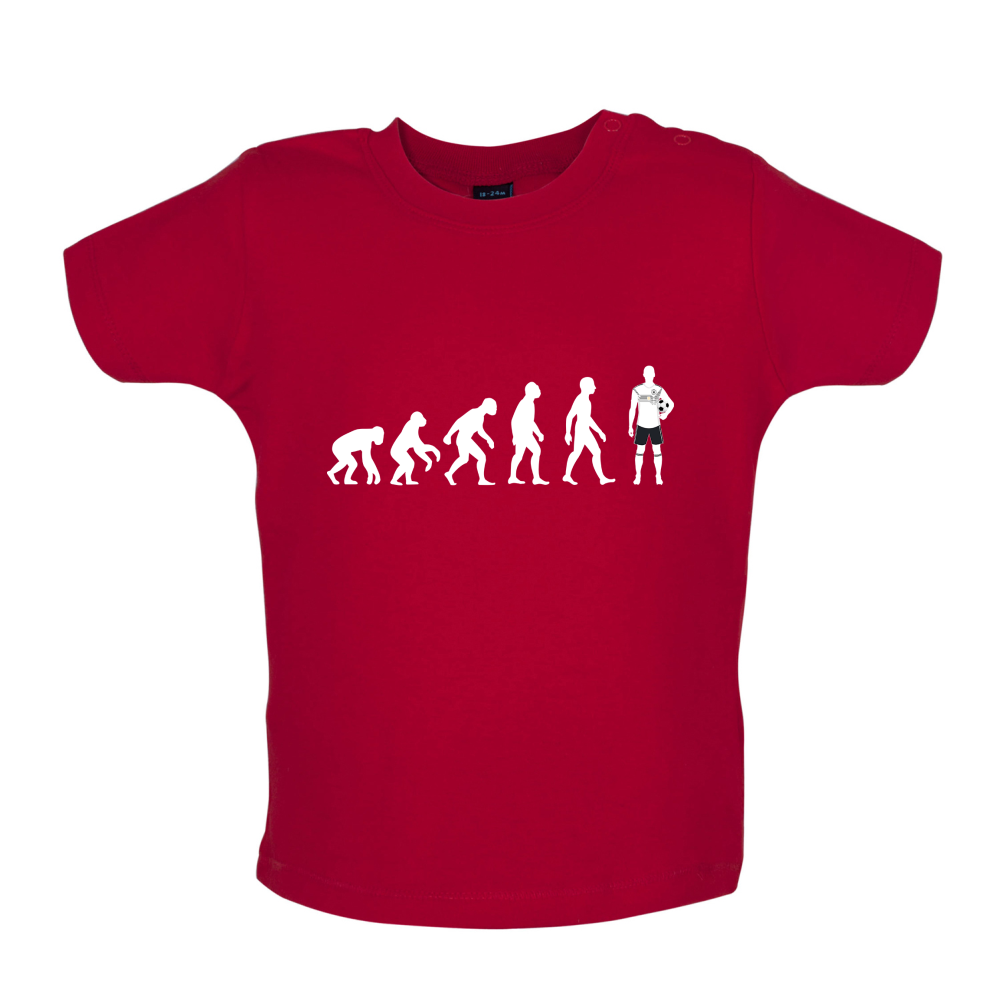 Evolution of Man - Germany Baby T Shirt