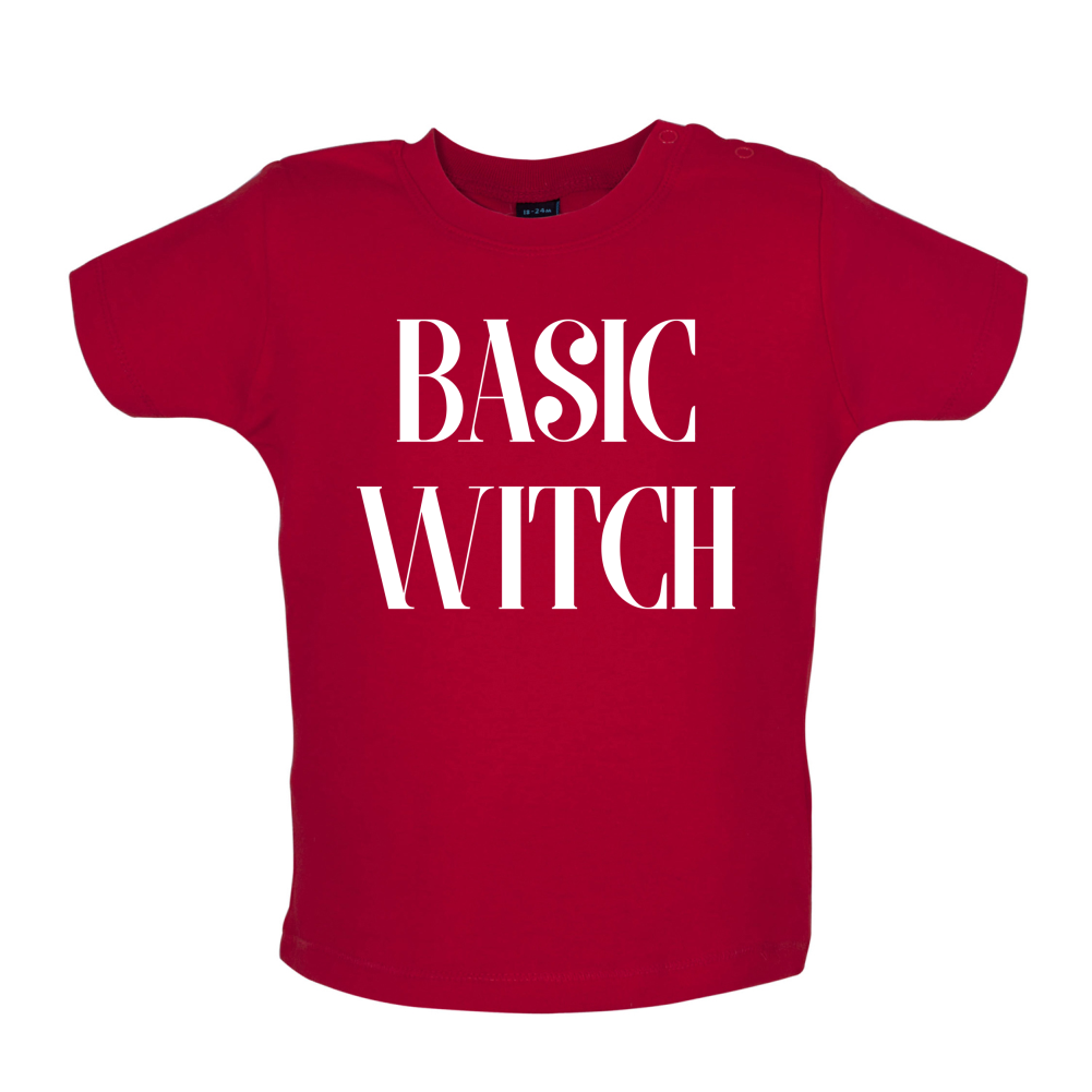 Basic Witch Baby T Shirt