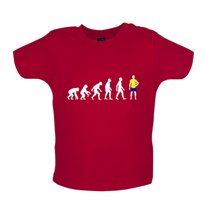 Evolution of Man - Brazil Baby T Shirt