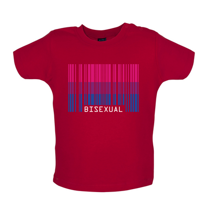 LGBT Barcode Flags - Bisexual Baby T Shirt