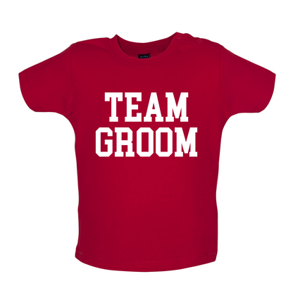 Team Groom  Baby T Shirt