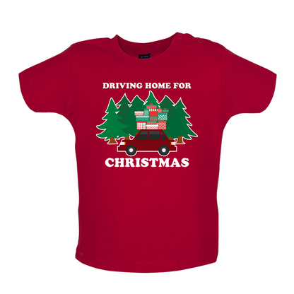 Driving Home For Christmas Baby T Shirt