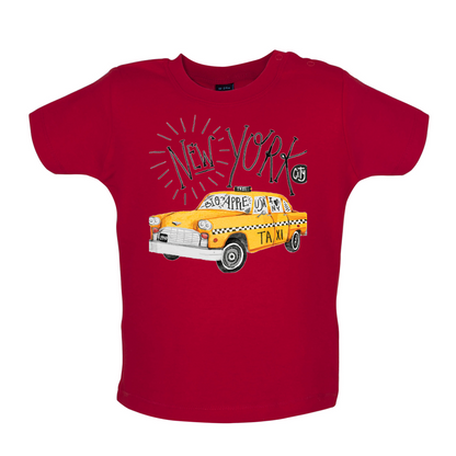 Yellow Taxi NYC Baby T Shirt