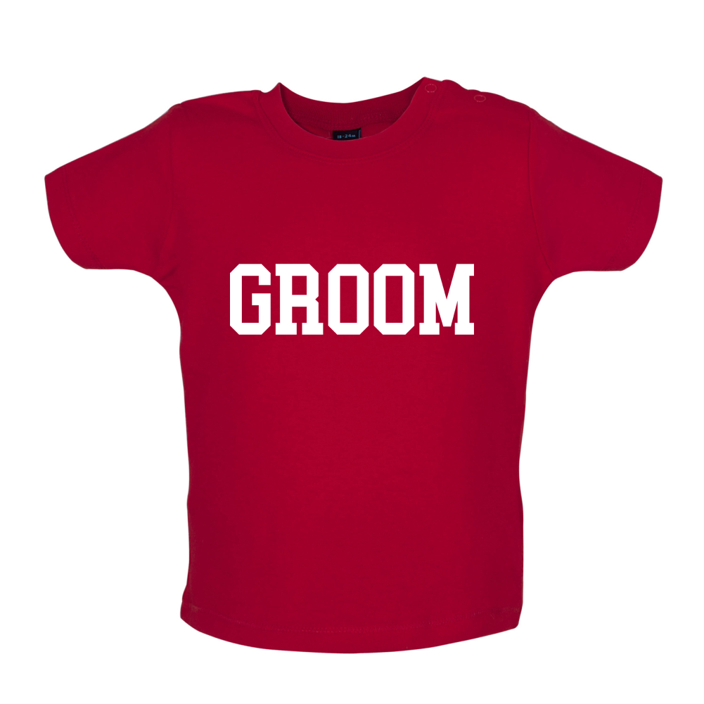 Groom Baby T Shirt