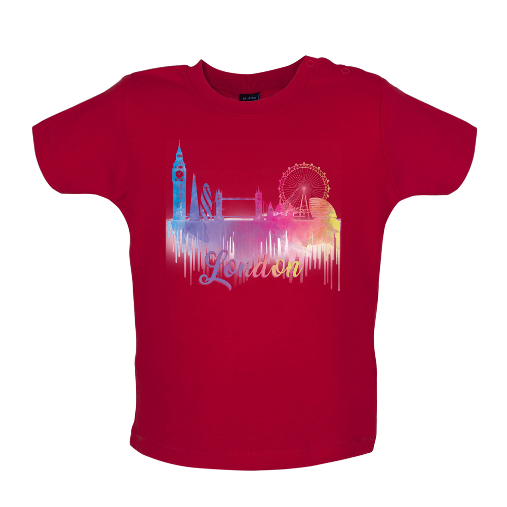 London Sillhouette  Baby T Shirt