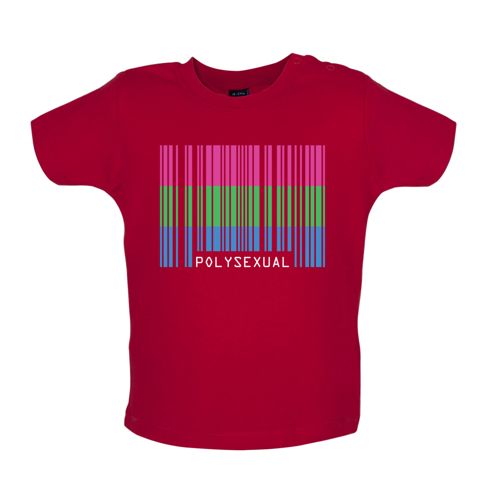 LGBT Barcode Flags - PolySexual Baby T Shirt