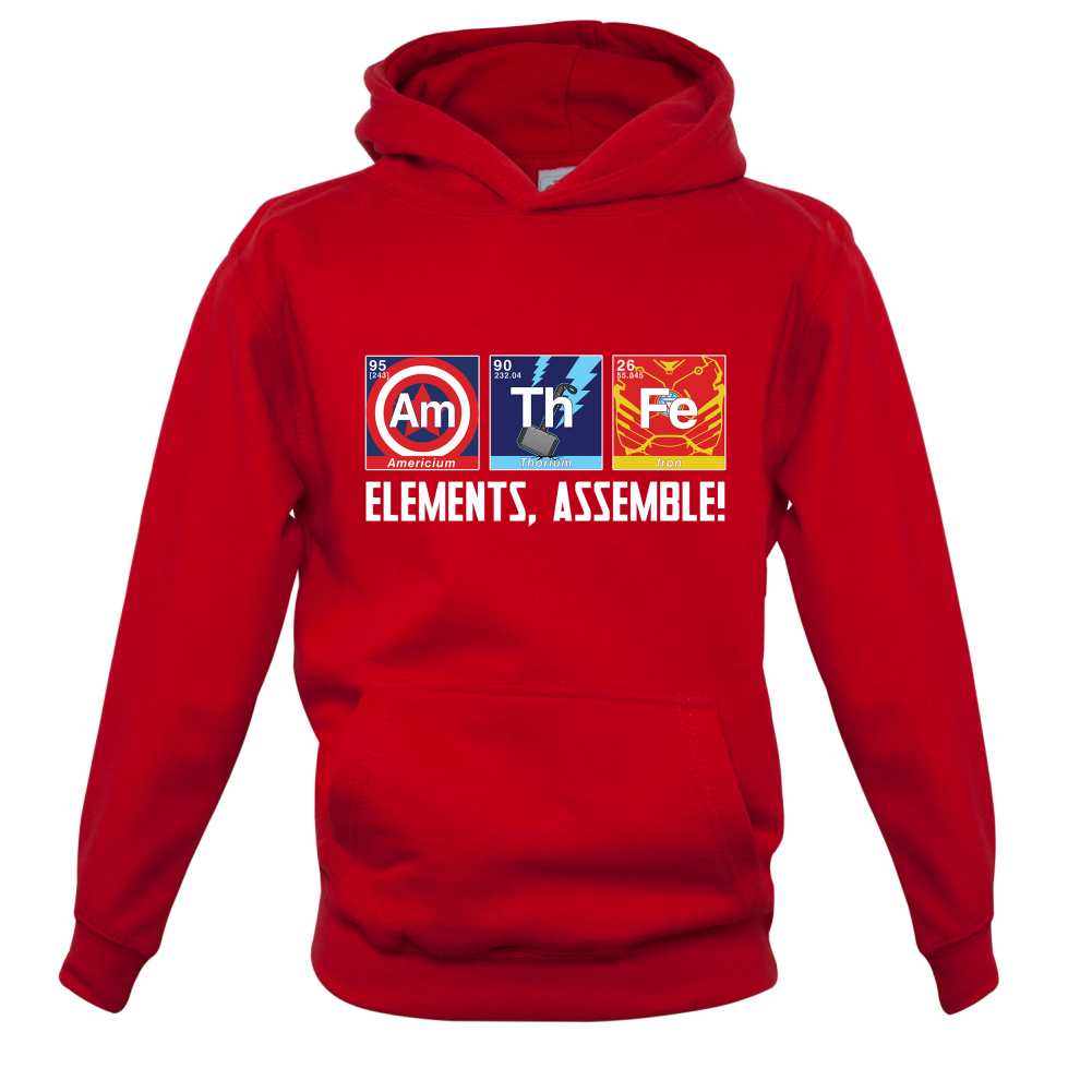 Elements, Assemble! Kids T Shirt