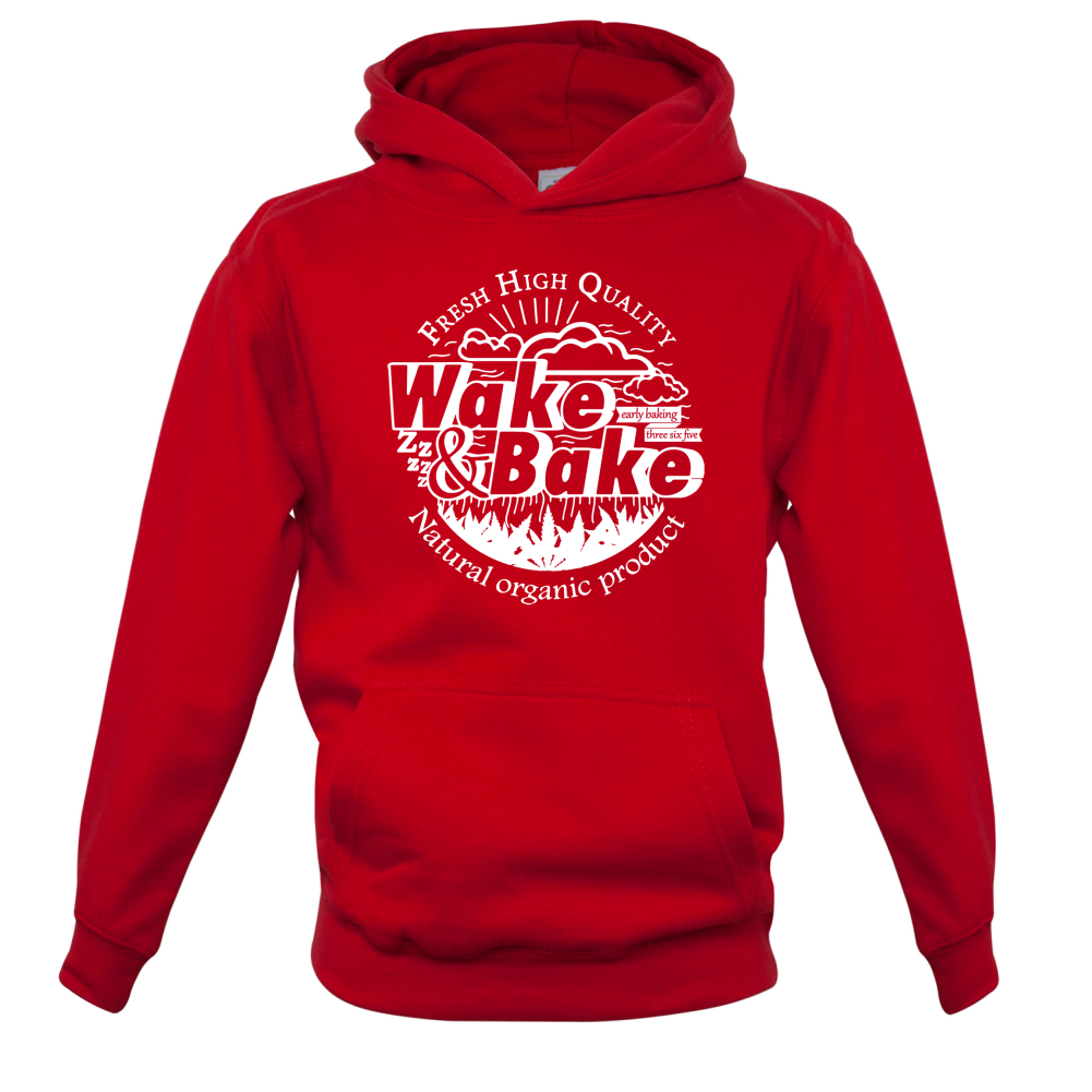 Wake And Bake Kids T Shirt