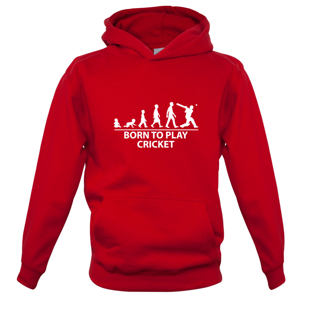 Born to play Cricket Kids T Shirt