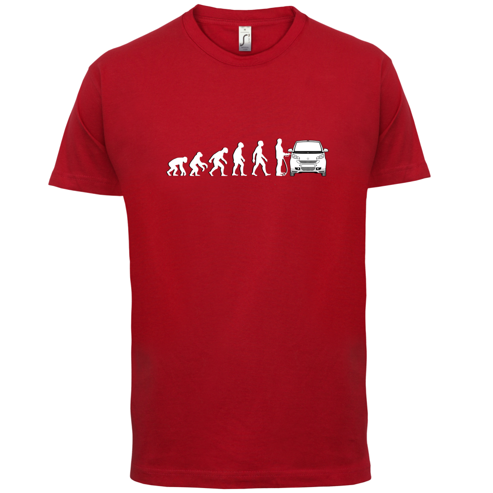 Evolution of Man Smart Driver T Shirt