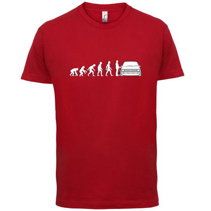 Evolution of Man Mk1 Golf Driver T Shirt