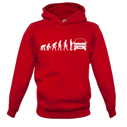 Evolution of Man T3 - T25 Campervan Kids T Shirt