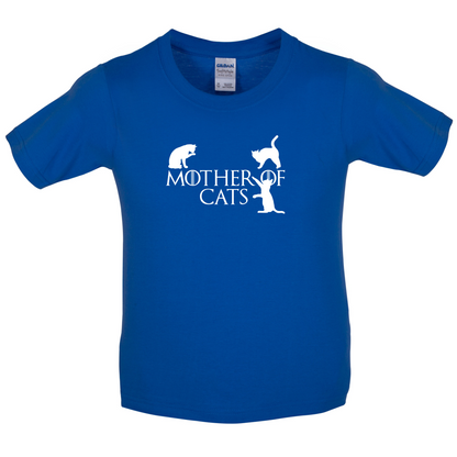 Mother Of Cats Kids T Shirt