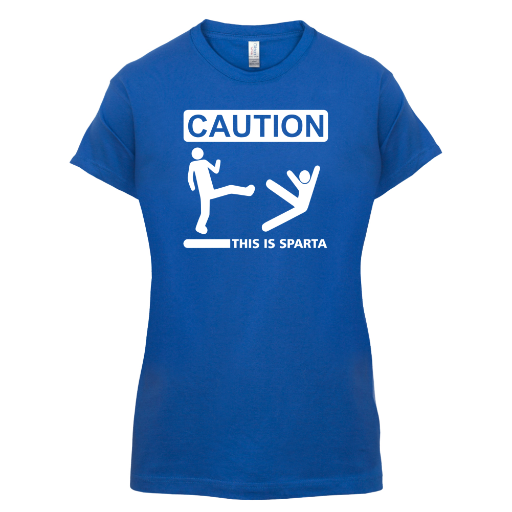 Caution This Is Sparta T Shirt