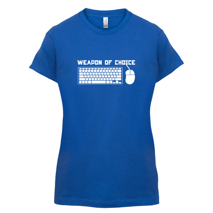 Weapon Of Choice PC T Shirt