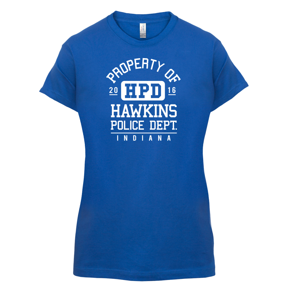 Hawkins Indiana Police Dept T Shirt