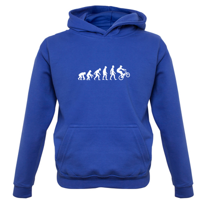 Evolution of Man BMX Kids T Shirt