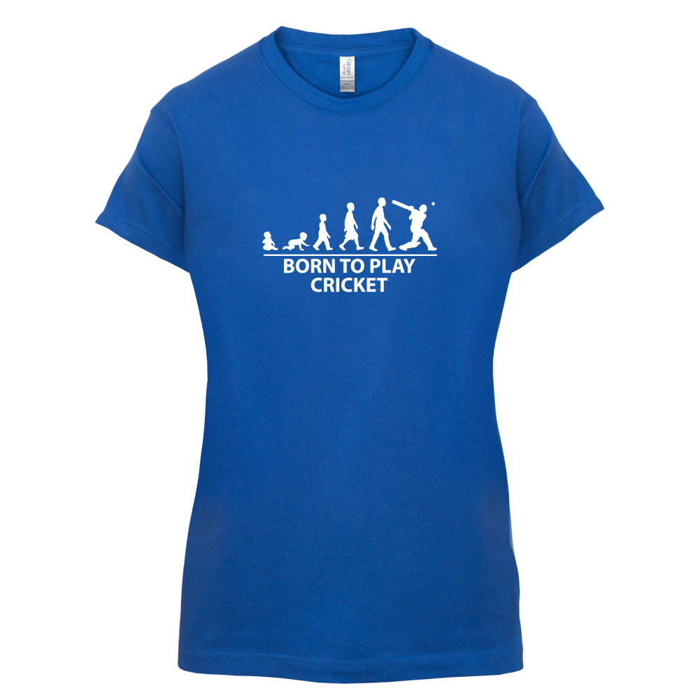 Born To Play Cricket T Shirt