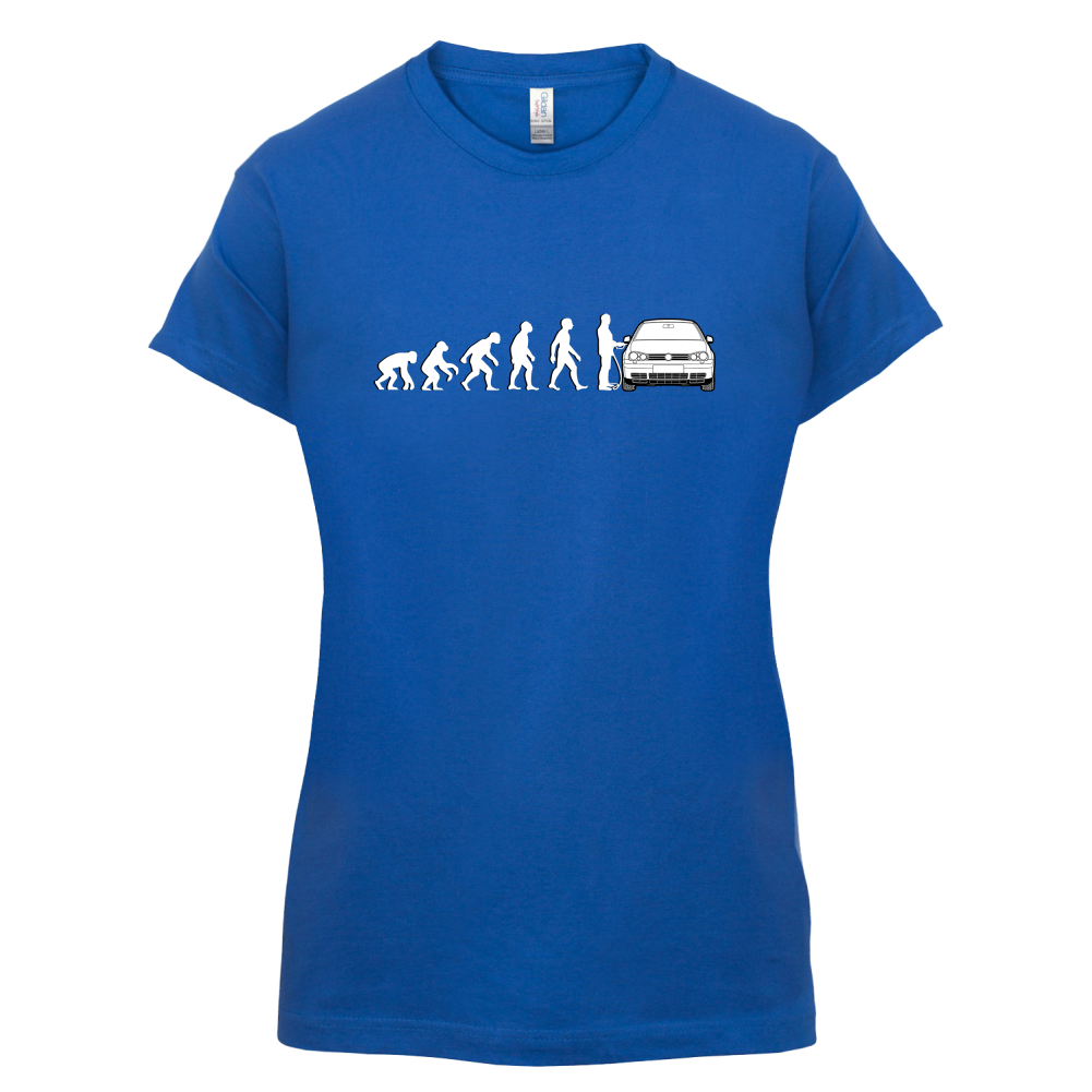 Evolution of Man Mk4 Golf Driver T Shirt