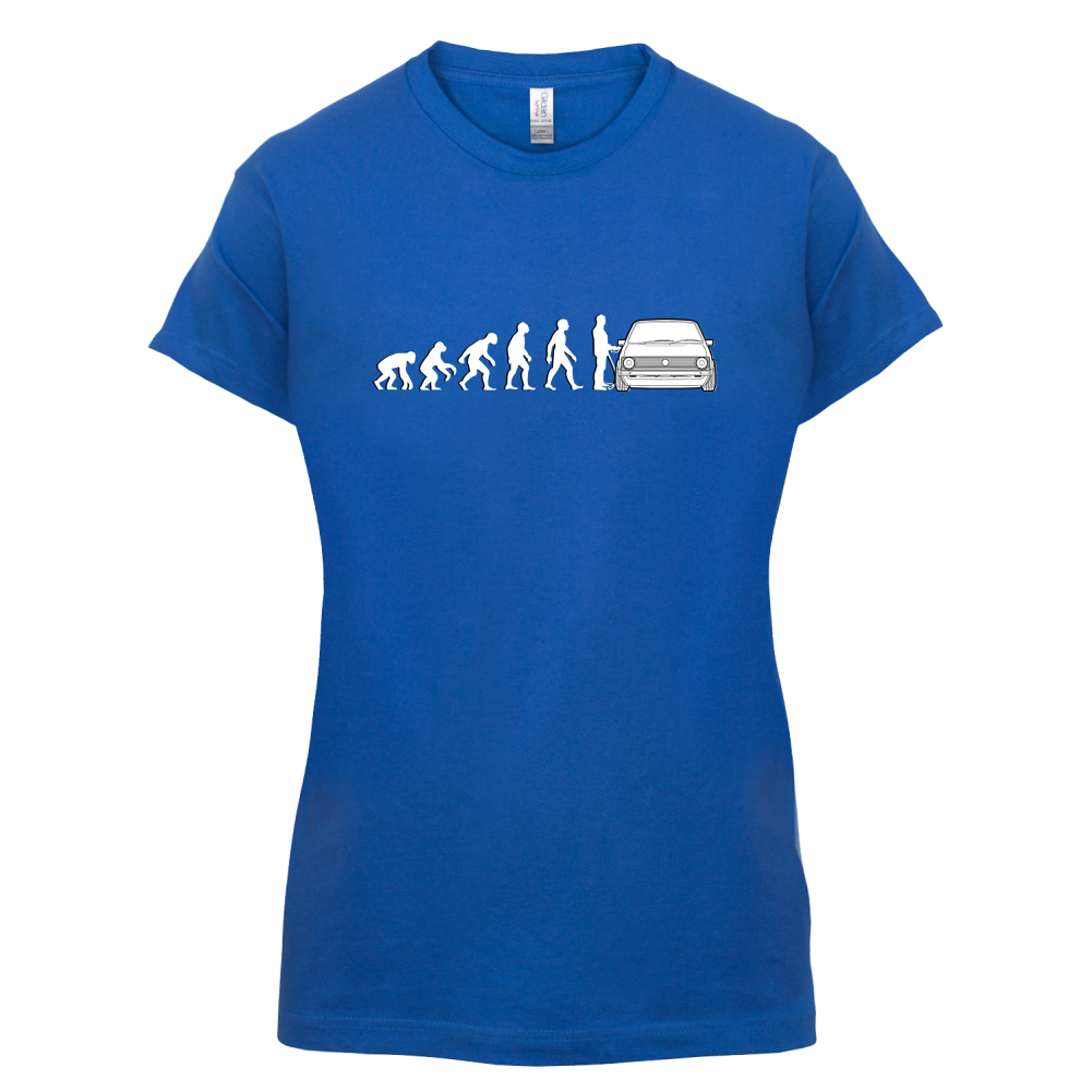 Evolution of Man Mk1 Golf Driver T Shirt